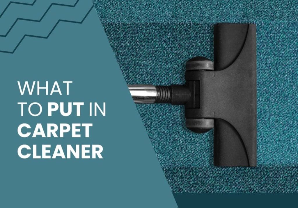 What to Clean Carpet